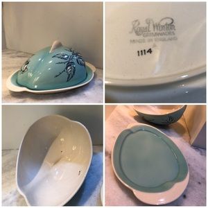 Royal Winton Grimwades Butter Cheese Dish England